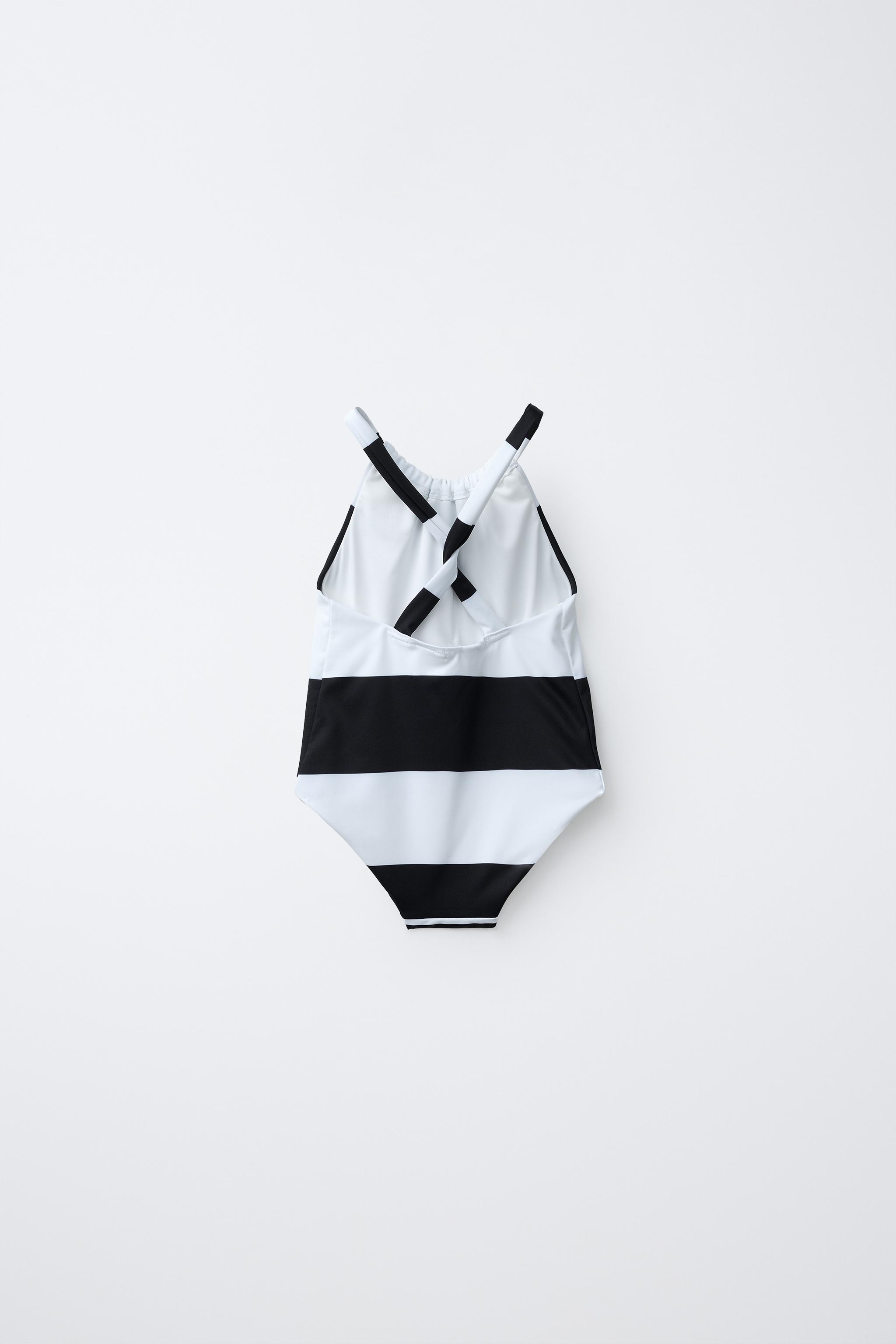 2-6 YEARS / STRIPED SWIMSUIT